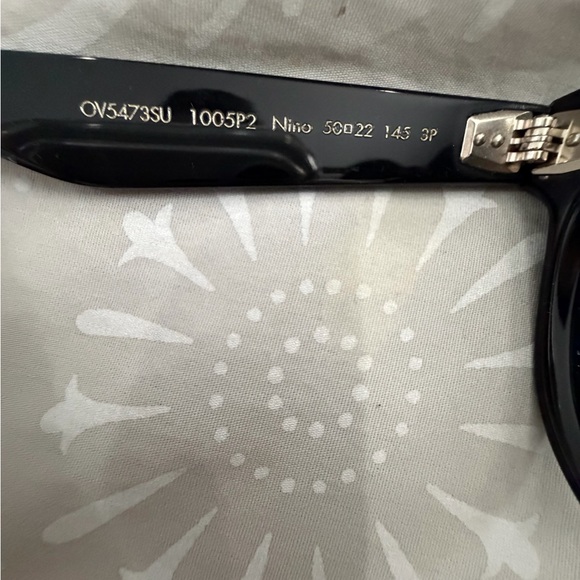 Oliver Peoples & Bruno Cucinelli Black Sunglasses - Picture 4 of 6